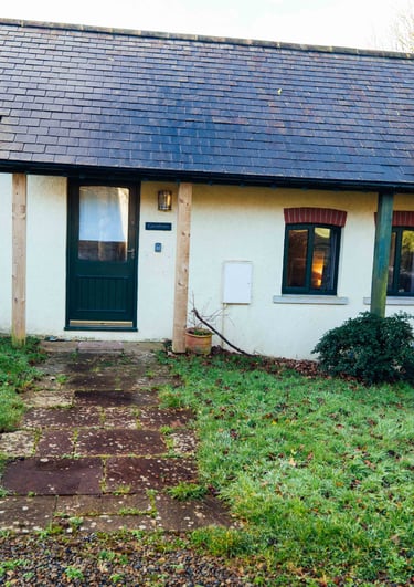 Grassholm Cottage in winter