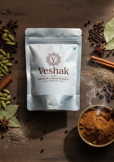 Homemade Organic Garam Masala Spice Blend from Uttarakhand – Veshak
