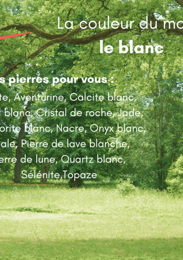Les pierres blanches d'avril Les Couleurs de Lo