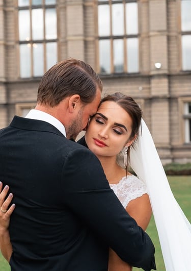 Carlton Towers Bride and Groom