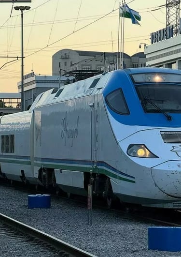 Afrosiyob Train Tashkent Uzbeksitan
