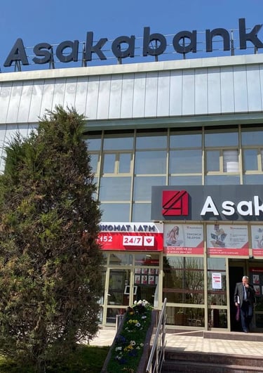 Asaka bank, Tashkent, Uzbekistan