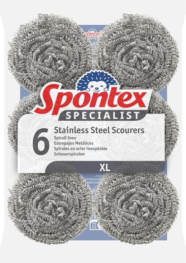 a package of six stainless steel steel steel steel steel steel steel steel steel steel steel