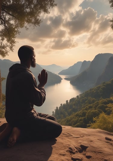 An open Bible lies on a surface, with the pages in focus. Resting on top is a bright green book titled 'DELIGHT!' in bold pink letters. The book cover includes cursive white text that reads 'Discipleship as a Way of Loving and...' The composition highlights religious and inspirational themes.