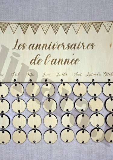 a wooden plaque with a sign that says, it's anniversary