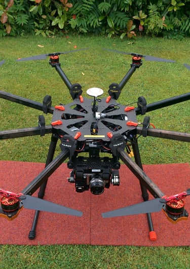 Drones de la marca S3D Argentina, fábrica de drones en Argentina..