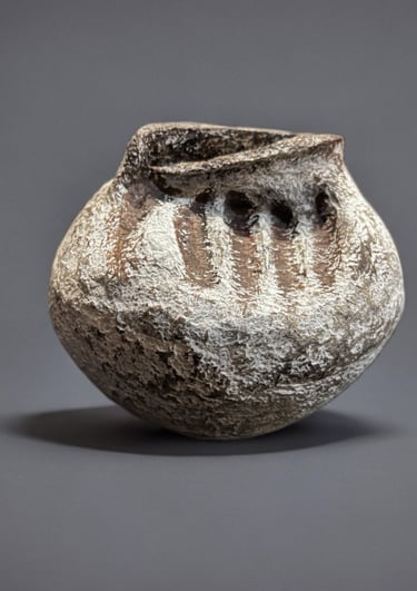 Wabi Sabi Paper Mache Handmade Vase