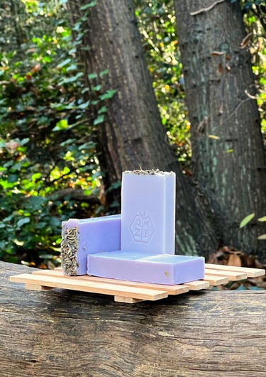 Zing's Botanicals lavender soap