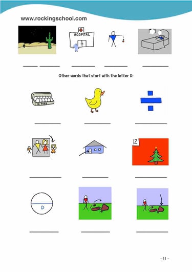 letter d phonics free english worksheets free esl worksheet free efl worksheet beginner english