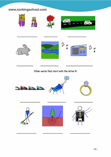 letter r phonics free english worksheets free esl worksheet free efl worksheet beginner english
