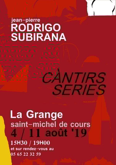 AFFICHE A3+ CANTIRS SERIES 2019 bis