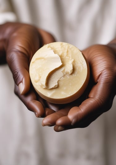 A trio of facial skincare products, including a toner, serum, and cream, are neatly arranged on a wooden slab with a decorative flower and a green leaf beside them. The products have metallic caps, and the packaging features minimalist design with red and black text.