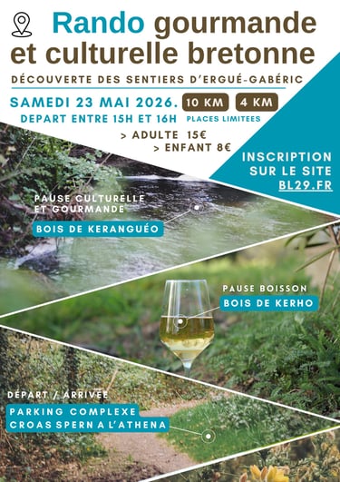 rando gourmande et culturelle bretonne