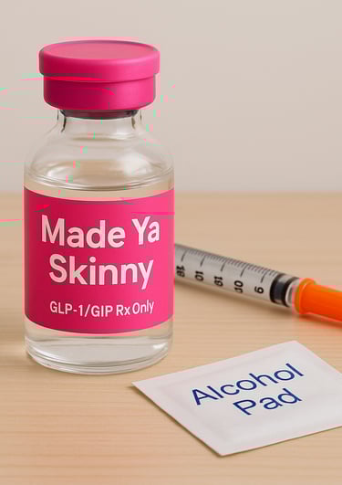 a bottle of tirzepatide