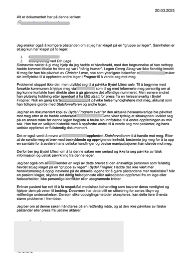 Statsforvalteren, Christer Torgilstveit Larsen, Oslo Kommune bydel Frogner, Majorstuen, Olaf Hesle