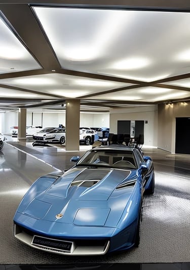 autohaus-lichtdecke - showroom