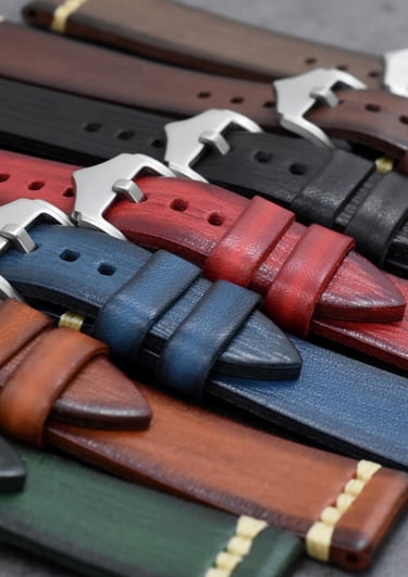Leather straps and bands 