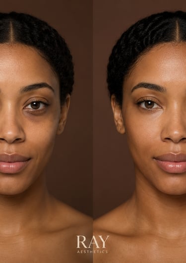 Ray Aesthetics PRP facial treatment
