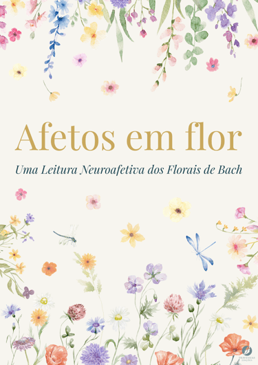 capa de livro que fala sobre Florais de Bach