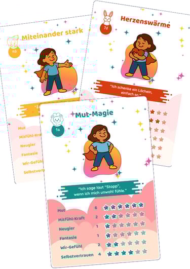 Vorschau auf das Mira Mutmal Werte-Quartett