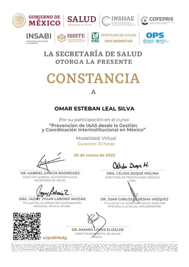 Infecciones Asociadas a Atencion de Salud