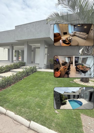 Casa pronta para morar, em Balneário Camboriú, com 04 suítes, mobiliada, decorada e equipada.