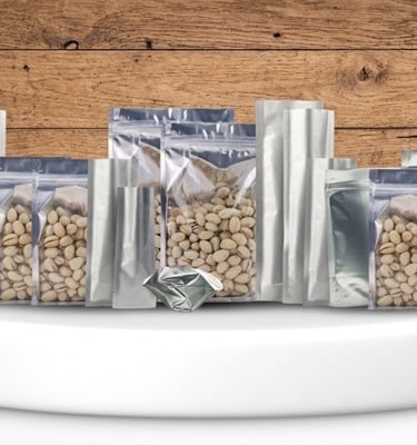 Silver foil pouches Manufacturer