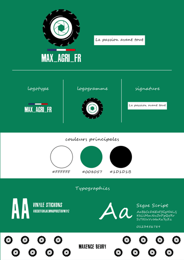 charte graphique, création, campagne, agriculteur, photographe