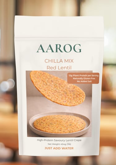 Aarog_Red lentil chilla