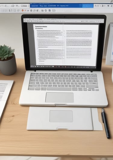 A vibrant collage of digital products including ebooks, website themes, and online course thumbnails displayed on a laptop screen.