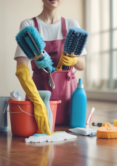 A cozy living room featuring a blend of Arabic patterned cushions and modern Western-style furniture.