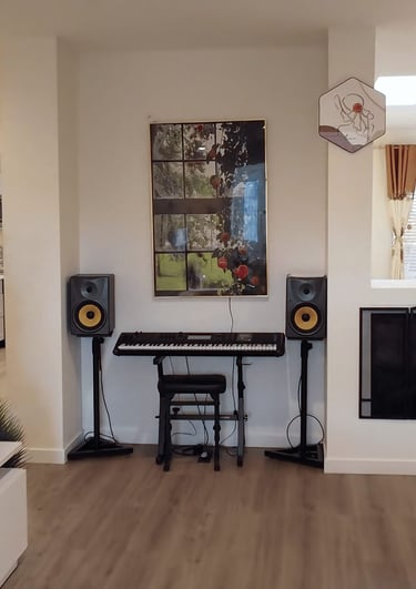 Adult family home with modern amenities including bedrooms, kitchen, accessible bathrooms, and cozy living areas