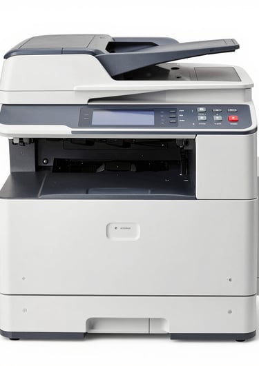 A modern workspace showing various tech and multimedia equipment available for reservation.