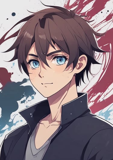 a man riding a skateboard down the side of a ramp