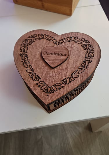 Boite à bijou personnalisé