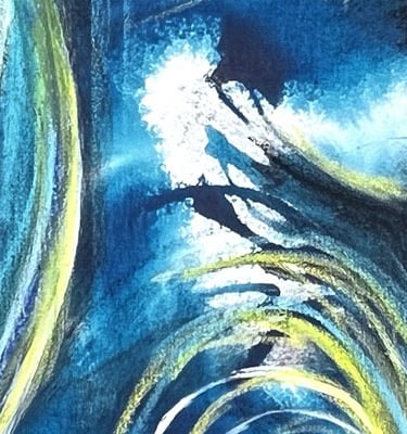 Close Up from a Not My Collector Painting