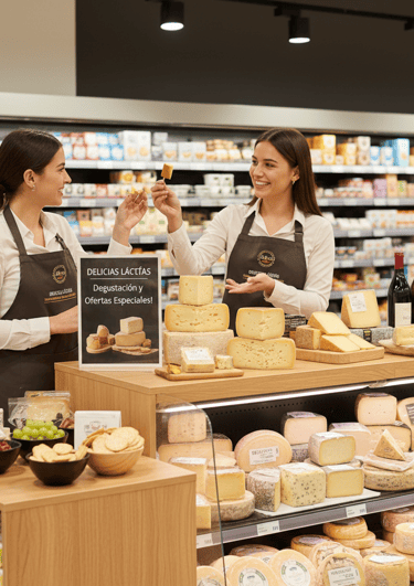 promotoría y equipo en el pdv