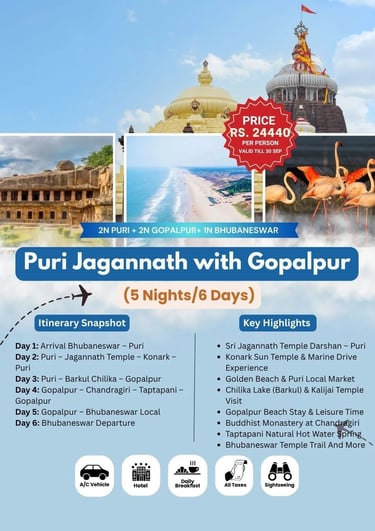 Puri Jagannath Dham Yatra by Soma Journeys