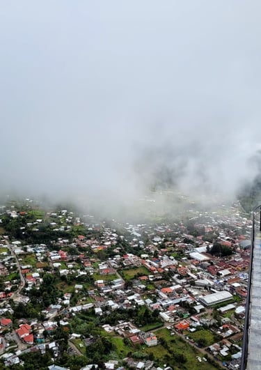 Mirador de cristal en Ixtlán de Juárez