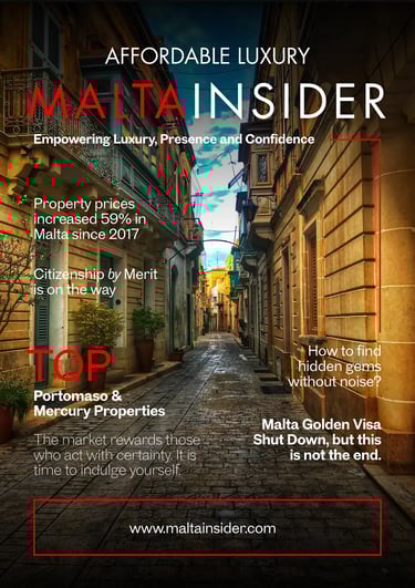 malta insider cover for real estate