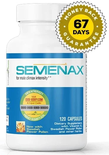 Semenax Official Bottle - Clinically Proven Volume Support