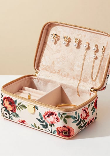 Close-up of accessories like scarves and hats complementing women's fashion collection.