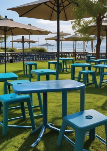 A vibrant collage showing diverse products like electronics, home decor, and event supplies arranged neatly.