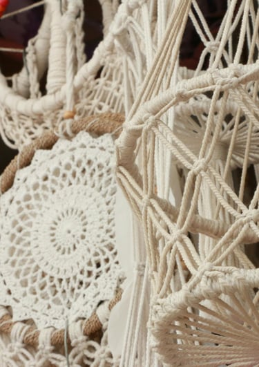 tejidos de macramé 