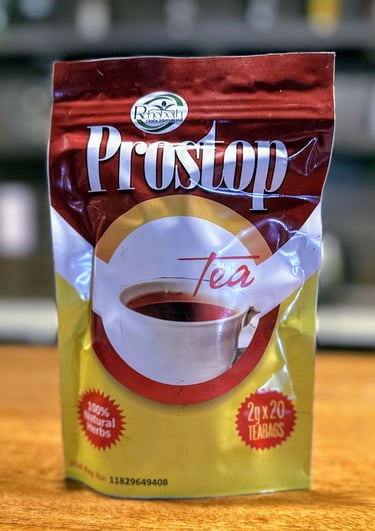 a bag of coffee with herbal benefits