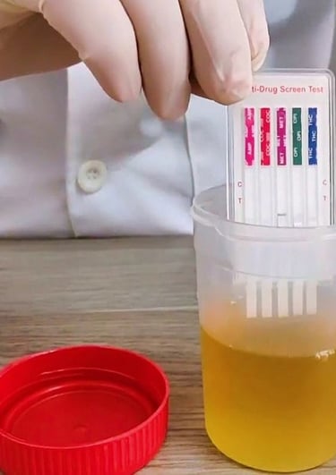 tarjeta o panel antidoping