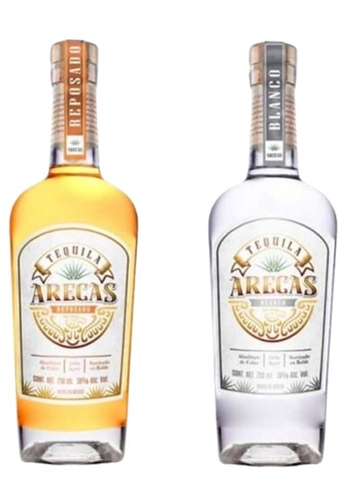 Arecas Tequila 100% de Agave