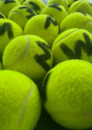 tennis balls