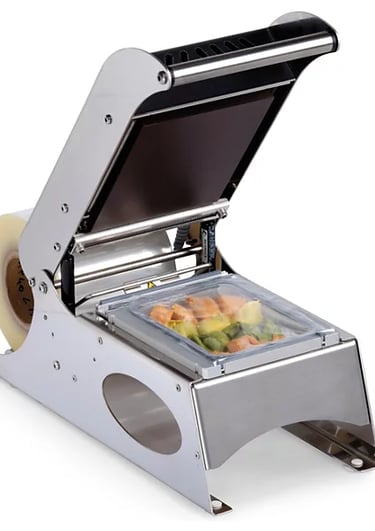 Operculeuse et scelleuse professionnelle reconditionnée pour restauration et traiteurs