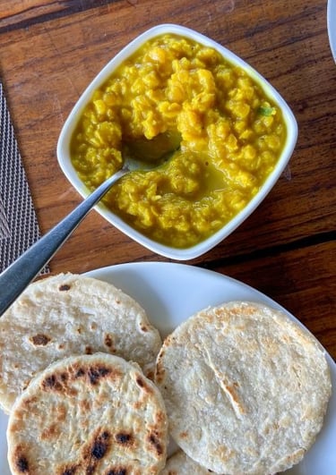 dhall-e-roti